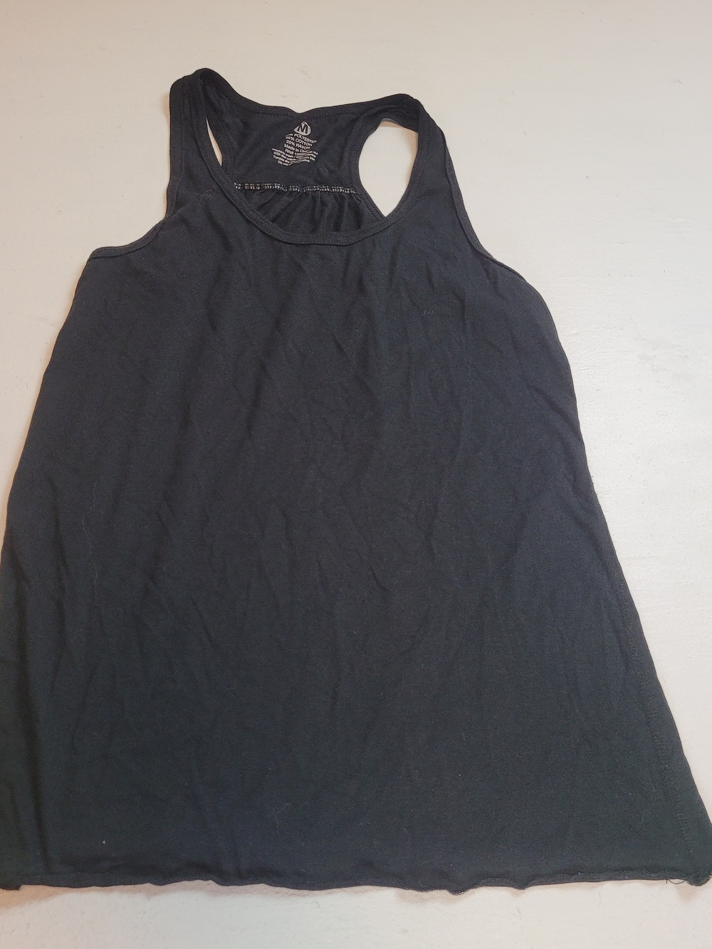 Basic Black Racerback Tank Top